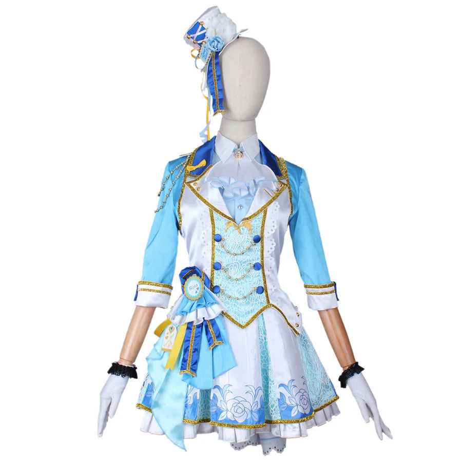 women medieval cosplay costumes authenticLove Live! Nijigasaki High School Idol Club Tennouji Rina Cosplay Costume C00592