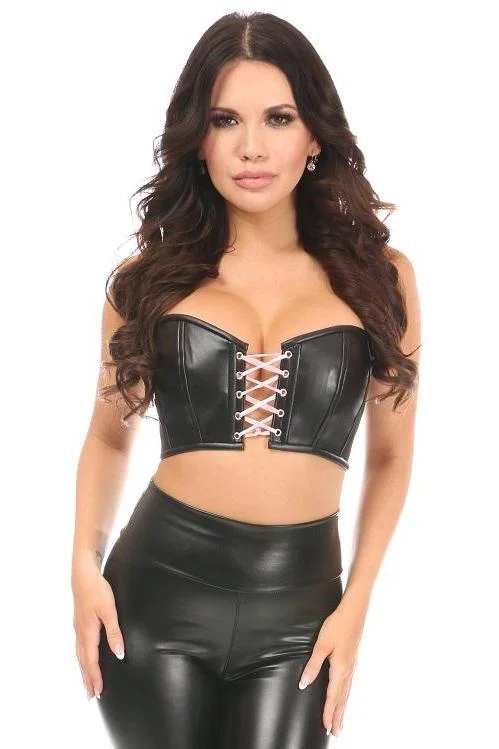 breathable women bustiers and corsets materialsPlus Size Short Bustier