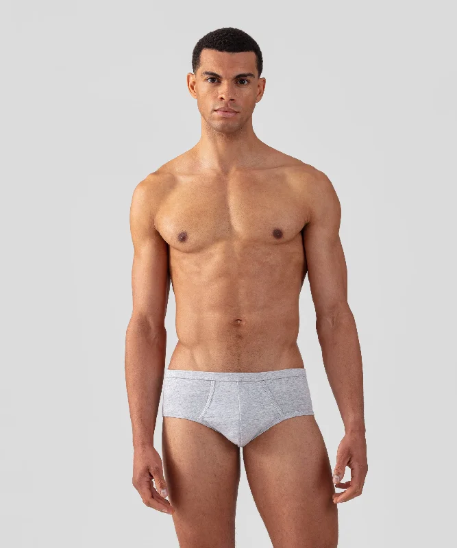 seamless women briefs for a no - show look under leggingsY-Front Briefs: Heather Grey