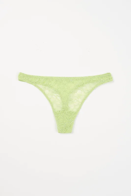 seamless push - up women thongs for a natural liftMarie Thong | Matcha