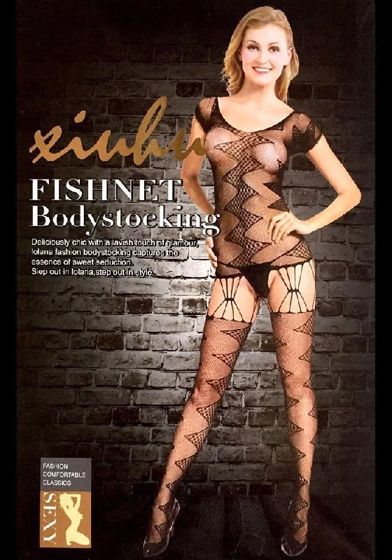 silk women sexy lingerie luxuryBody Stocking Fishnet Dress - Ladies Sexy Net Dresses - JY1776