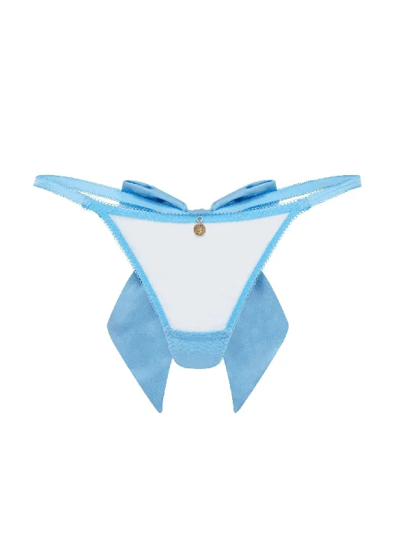 quick - drying women thongs for water sports enthusiastsOriana Trixie (Baby Blue)