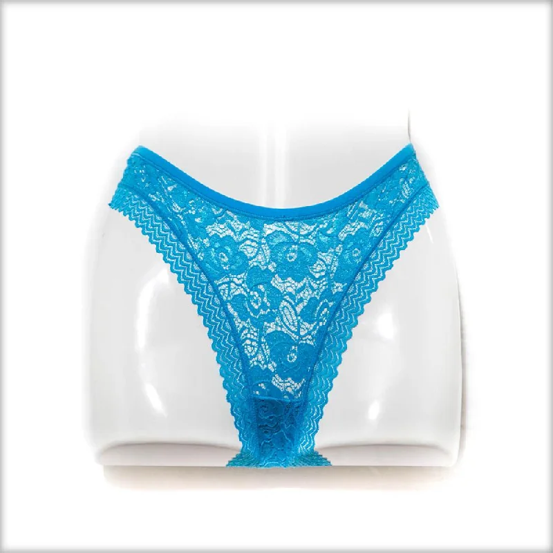 high waisted women panties for tummy controlBlue Net Panty