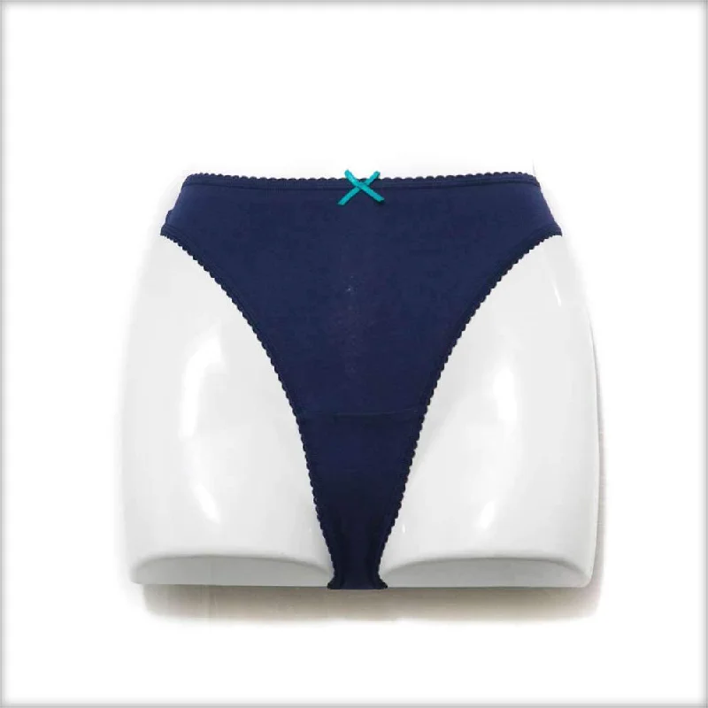 lace push - up panties for women with a more alluring lookBlue Panty