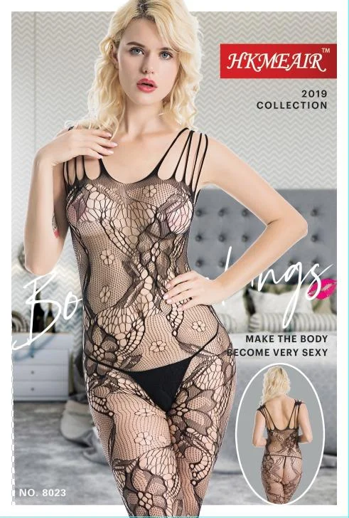 padded women sexy lingerie cupsHkmeair Sexy Net Bodystocking No 8023