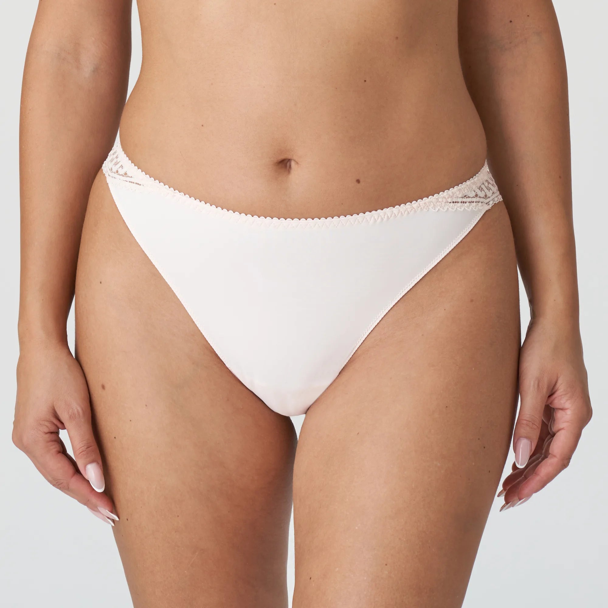 seamless thong - style swimwear for a smooth beach lookPrima Donna Montara Thong in Crystal Pink