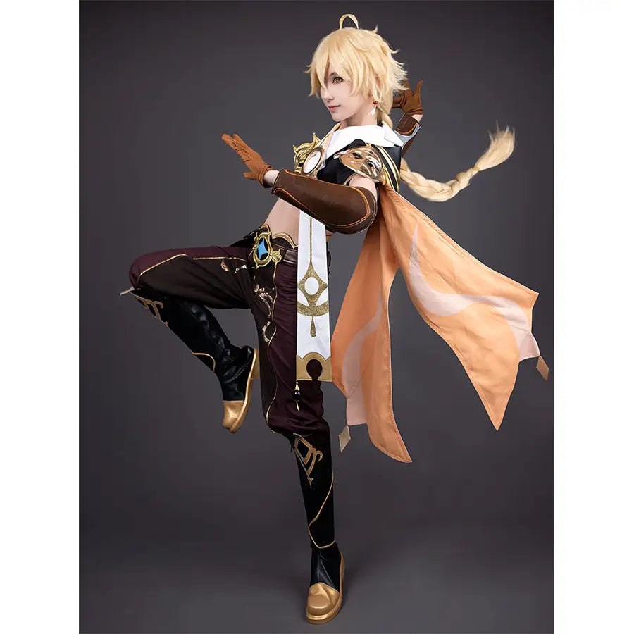 women cosplay costumes inspired by movies【READY TO SHIP】Game Genshin Impact The Same Style of Aether Cosplay Costumes C00098 AAA