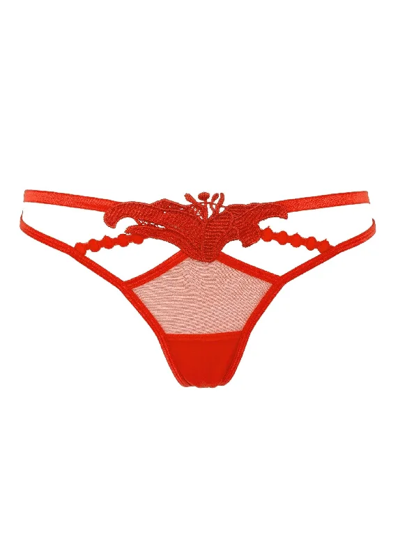 microfiber women thongs for a soft and luxurious feelAmina (Red) Thong