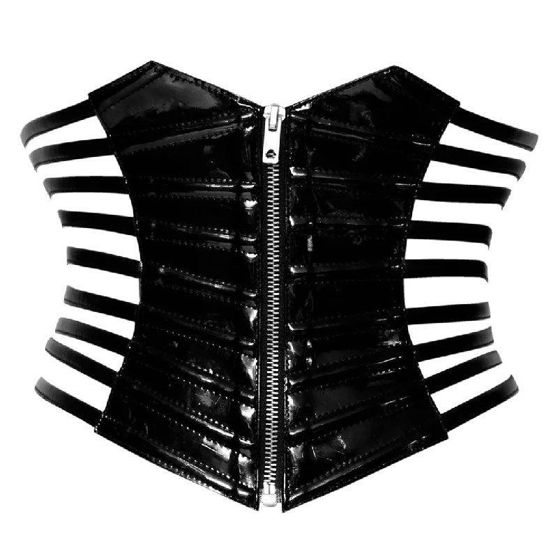 luxury women bustiers and corsets brandsBlack Fetish Waist Cincher Fashion Corset