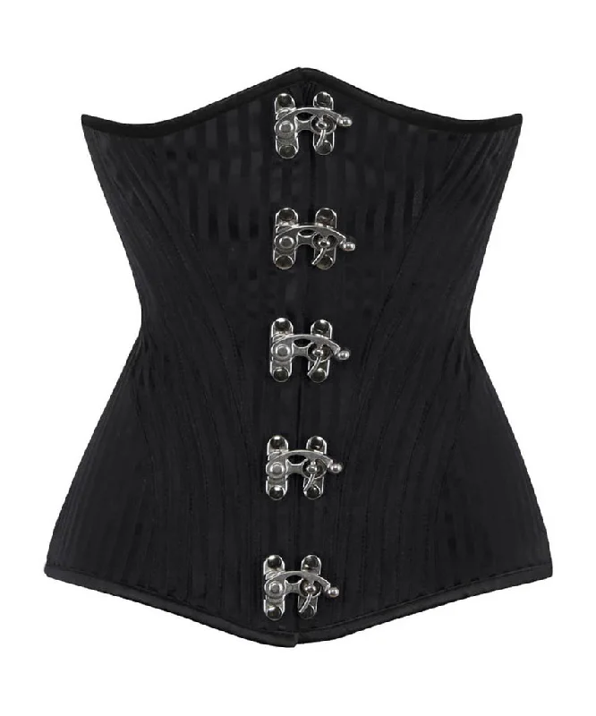 petite women bustiers and corsetsKamaria Authentic Steel Boned Waist Training Underbust Corset