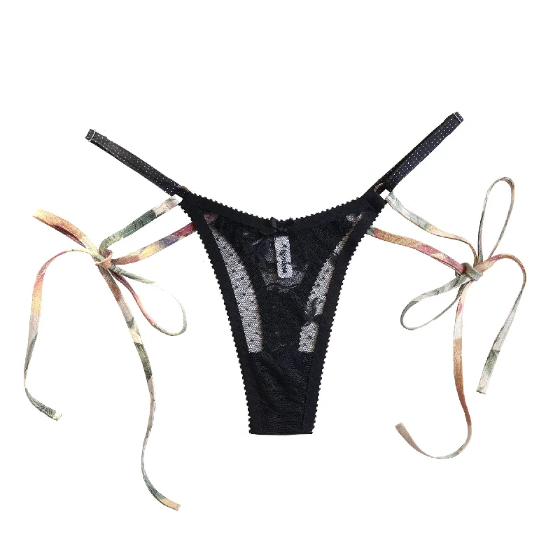 thong - style swimwear for women at the beachEtienne Thong Mystery Strap and Tie Side