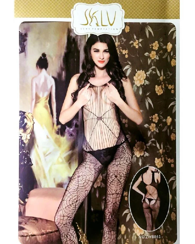 plus size friendly women sexy lingerieSexy Net Bodystocking ZW8861