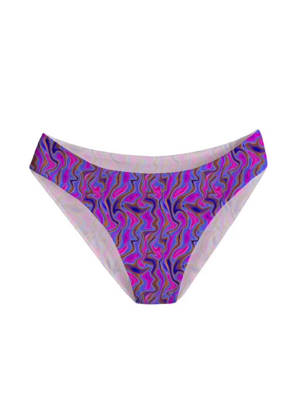 seamless quick - drying women briefs for water - related activitiesAiraModal™ Psychedelic Neons High-Rise Brief