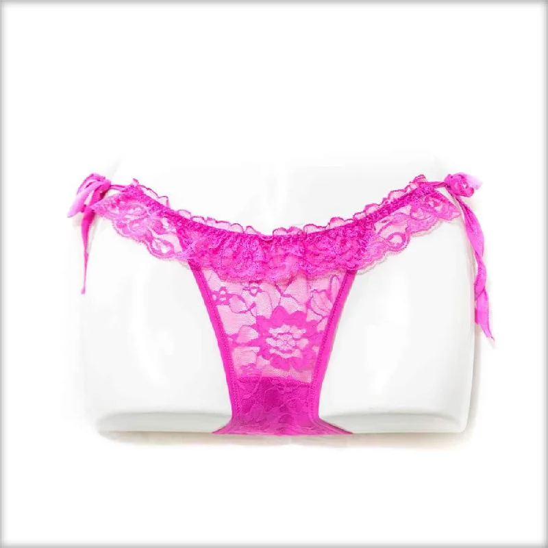 seamless thong panties for women for ultimate comfortFancy Net Panty Magenta