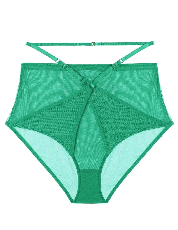 organic cotton women briefs for a sustainable choiceEddie Green Crossover Wrap High Waisted Brief (UK 12/14)