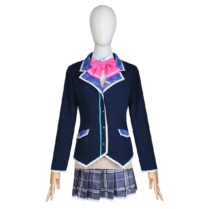 women fairy cosplay costumes sparklyNIJISANJI Virtual YouTuber Tsukino Mito Cosplay Costume C02006