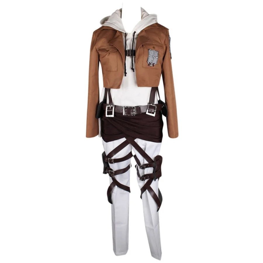 women dragon ball cosplay costumes power - lookAttack on Titan Shingeki no Kyojin Annie Leonheart Cosplay Costume mp000959