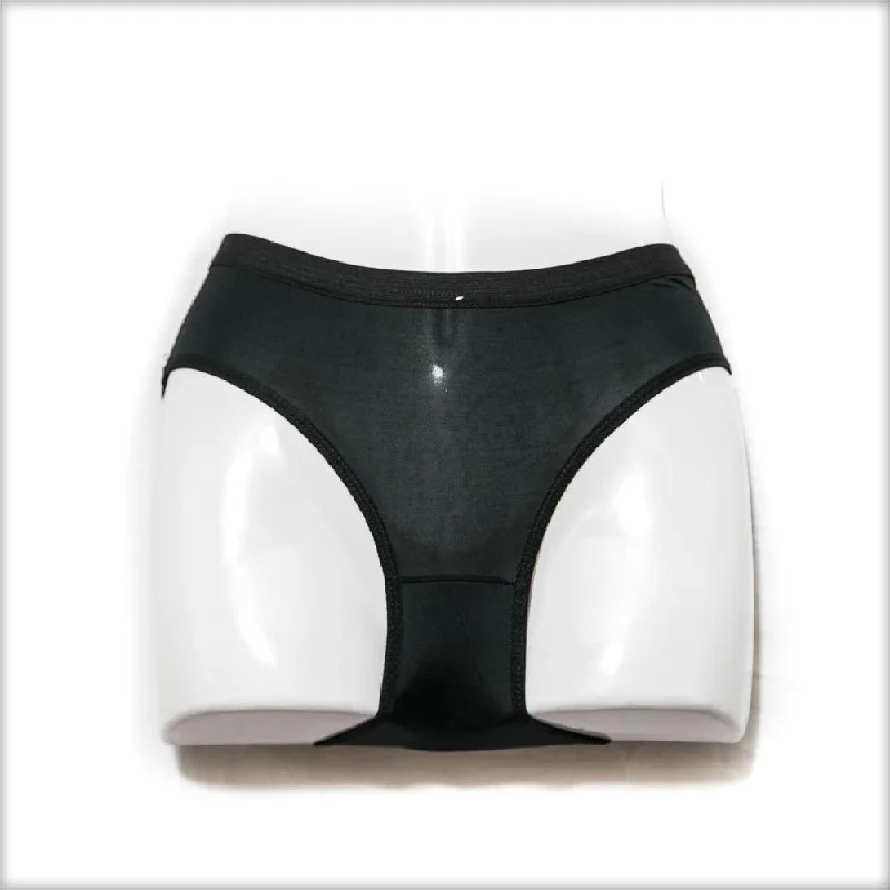 anti - odor panties for women with freshnessCotton Black Panty