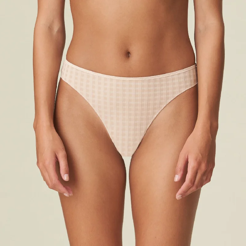 seamless maternity women thongs for a growing bellyMarie Jo Avero Thong in Caffe Latte