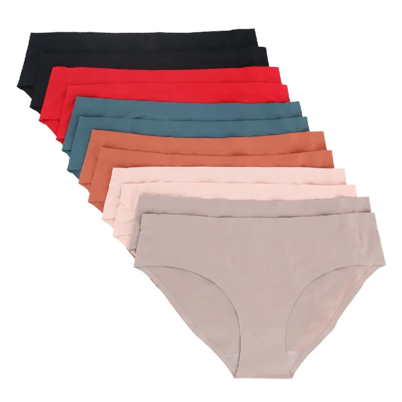 odor resistant women bikini briefs for freshnessWomen's No Show Bikini Panty Assorted (12 Pack)