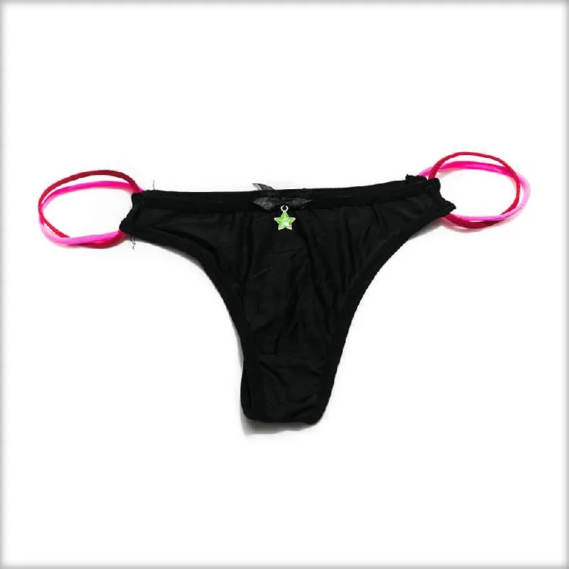 seamless thong panties for women for ultimate comfortBlack Panty