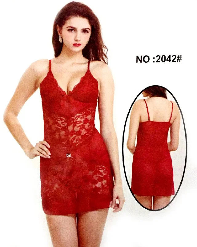 backless women sexy lingerieSexy Short Style Nighty – 2042