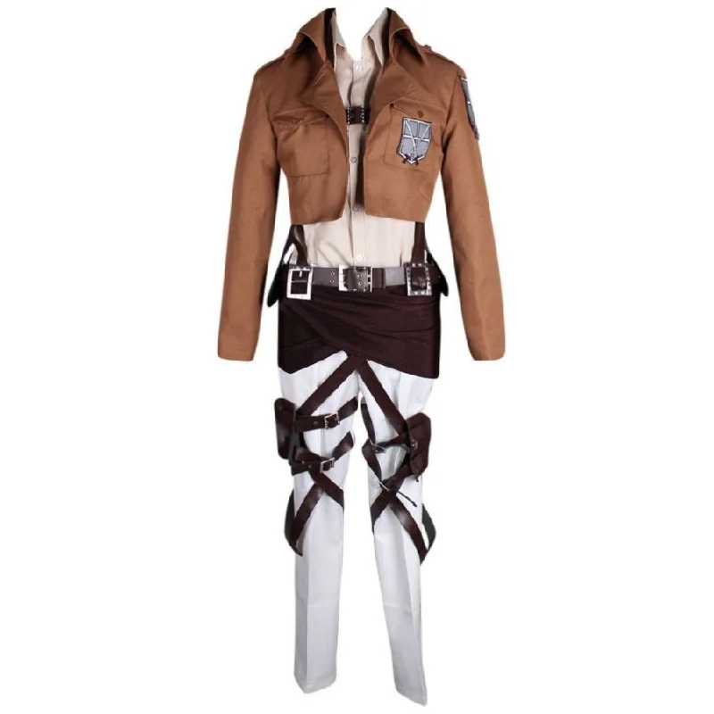 women mermaid cosplay costumes tail - designAttack on Titan Shingeki no Kyojin Sasha Blouse Cosplay Costume mp000785