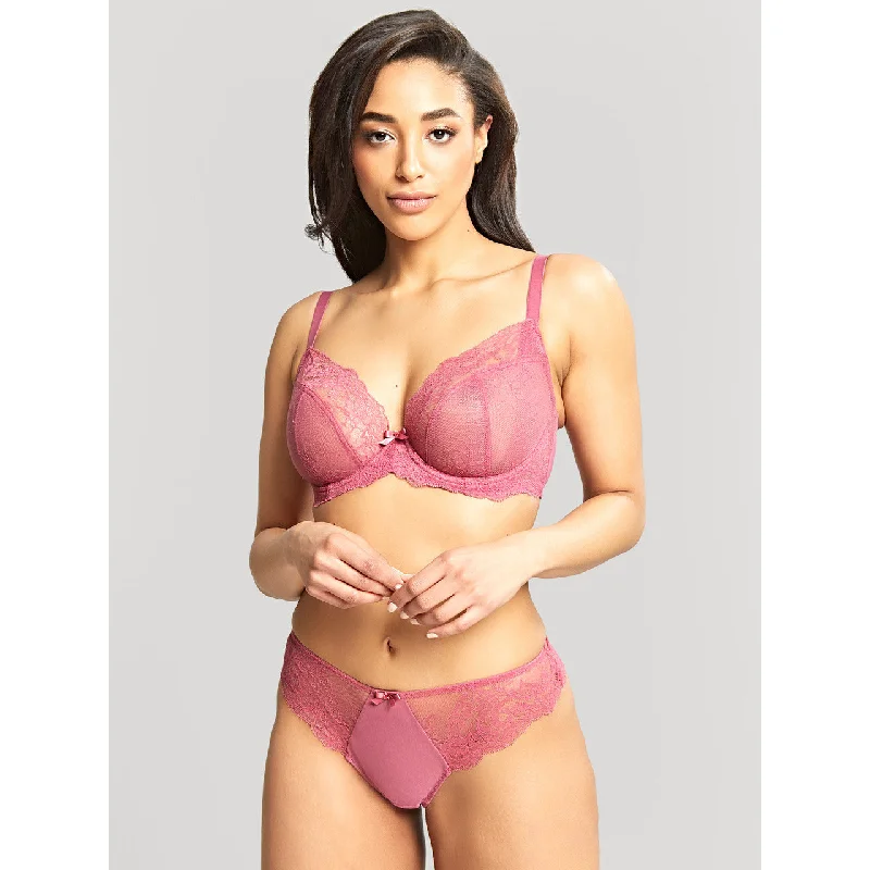 seamless low - rise women thongs for a sleek fitPanache Ana Thong - Berry Pink