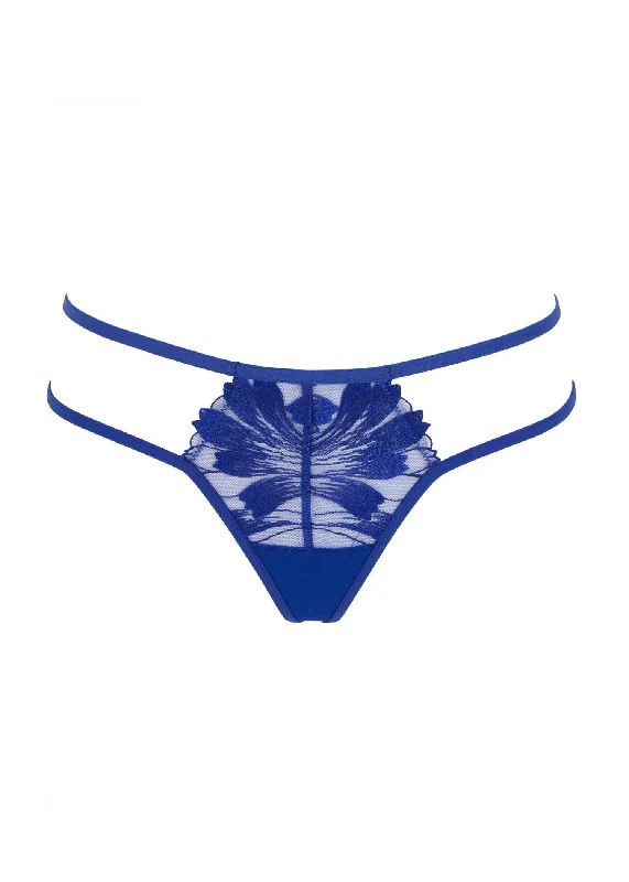 wireless women thongs for a comfortable and wire - free experienceColette Thong (Blue)