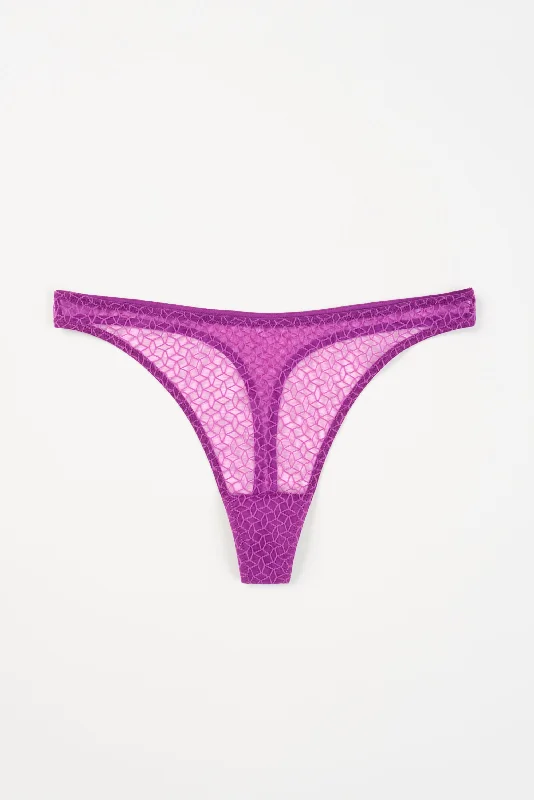 seamless odor - control women thongs for all - day confidenceKaleidoscope Thong | Berry