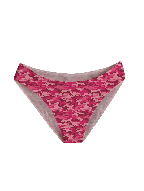 seamless odor - control women briefs for all - day confidenceAiraModal™ Pink Camo High-Rise Brief