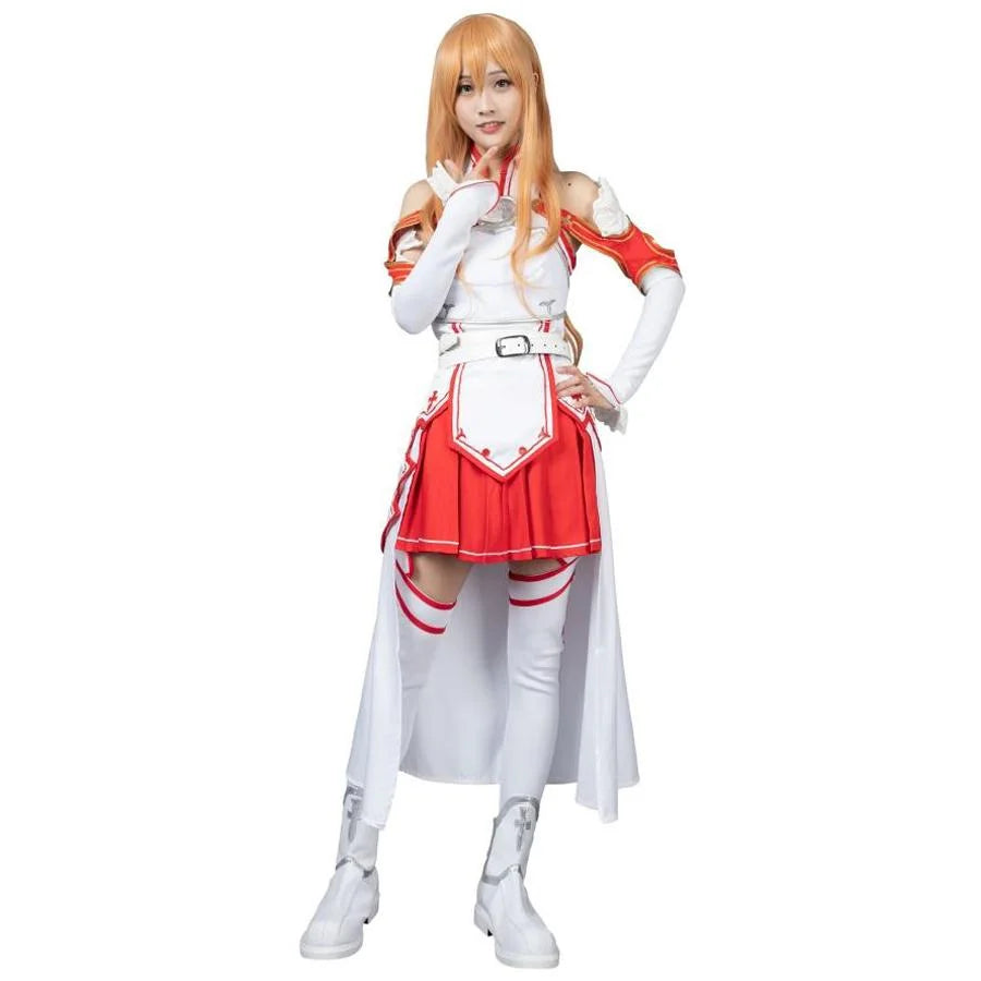 women naruto cosplay costumes character - specificSword Art Online Yuuki Asuna Cosplay Costume mp003072