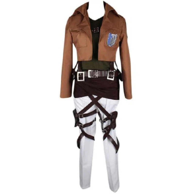 women custom - made cosplay costumesAttack on Titan Shingeki no Kyojin Reiner Braun Recon Corps Cosplay Costume mp000990