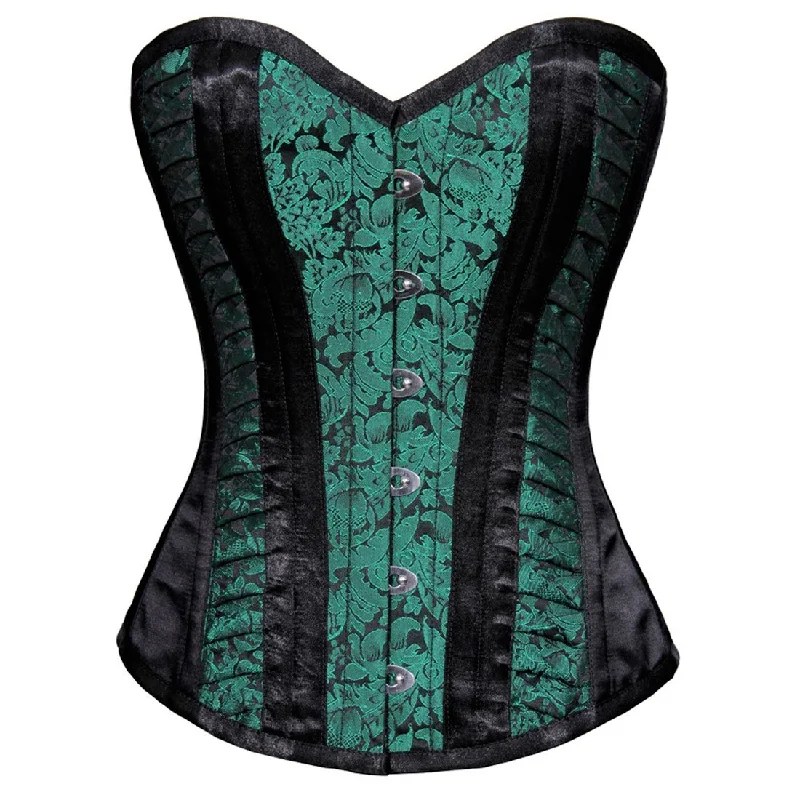 breathable women bustiers and corsets materialsLaney Authentic Steel Boned Overbust Corset