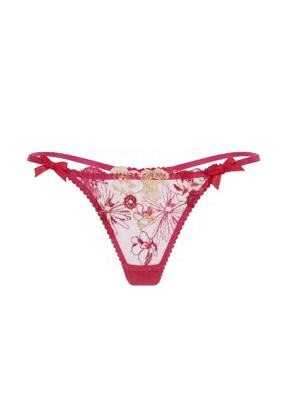 push - up women thongs for enhancing hip curvesZuri Thong (Fuchsia)