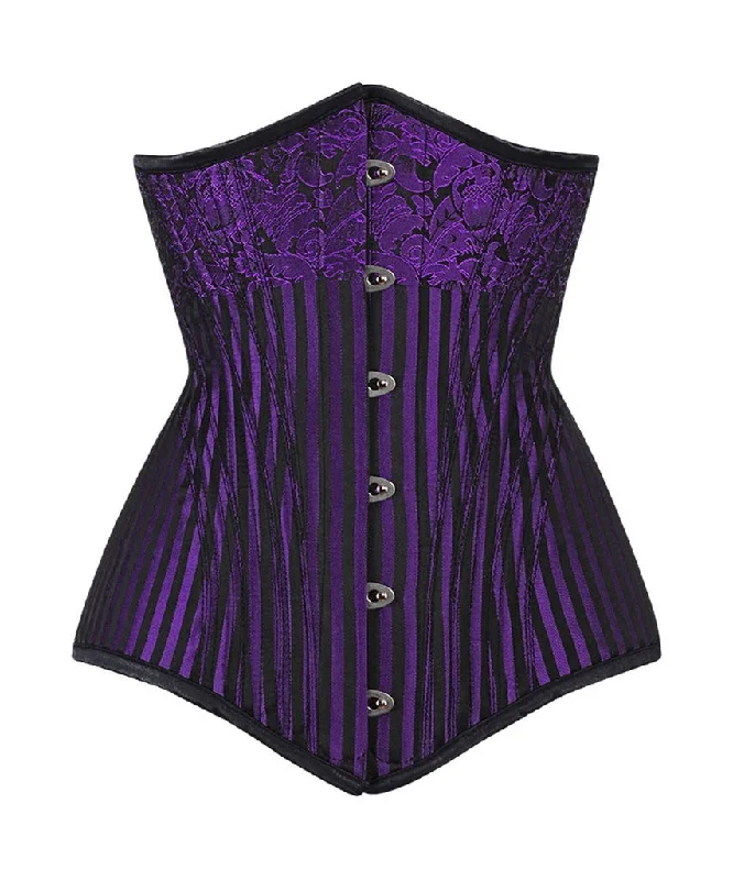 adjustable women bustiers and corsets fitKamaria Authentic Steel Boned Waist Training Underbust Corset