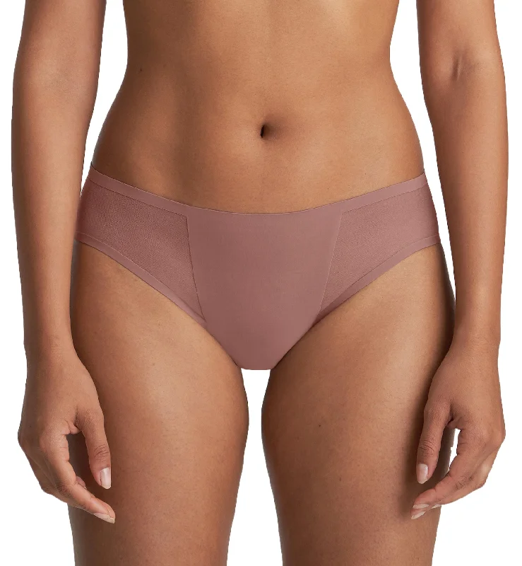 luxury brand women bikini briefs for high - end qualityMarie Jo Louie Matching Rio Brief (0522090) - Satin Taupe