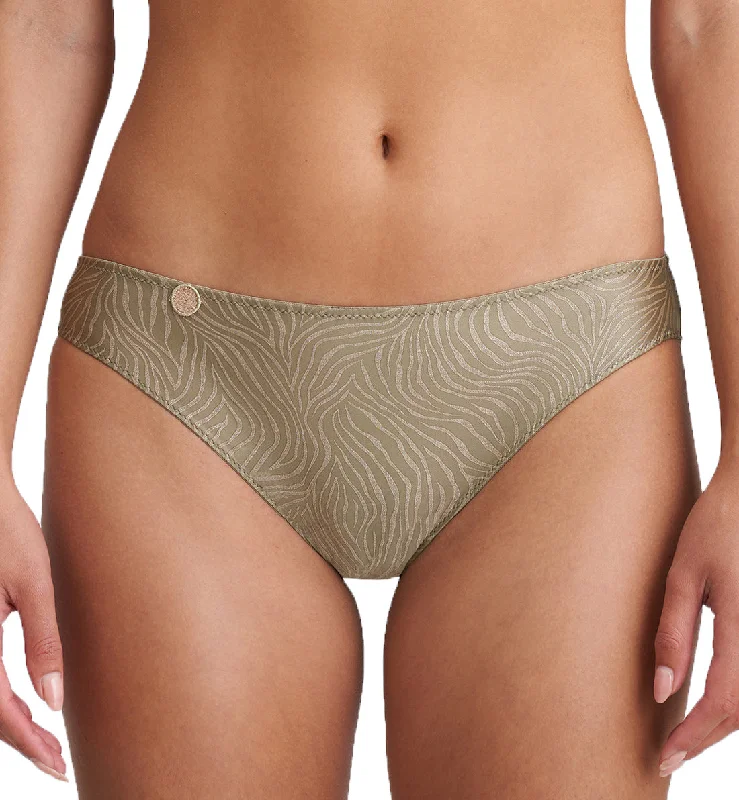 stretchy women bikini briefs for all - day comfortMarie Jo Tom Matching Rio Brief (0520820) - Golden Olive