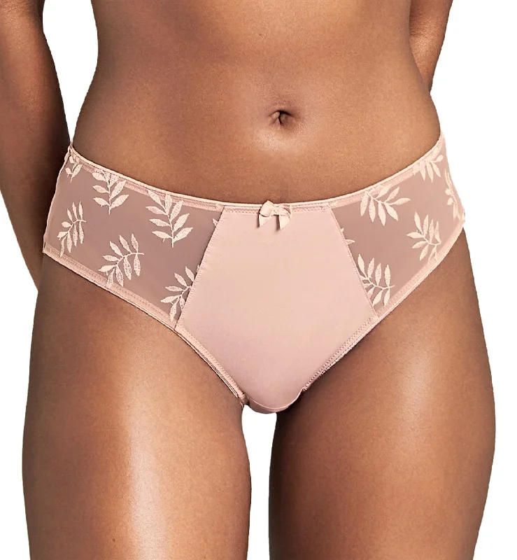 seamless side women bikini briefs for no - show linesPanache Tango Matching Brief (9073) - Rose Dust