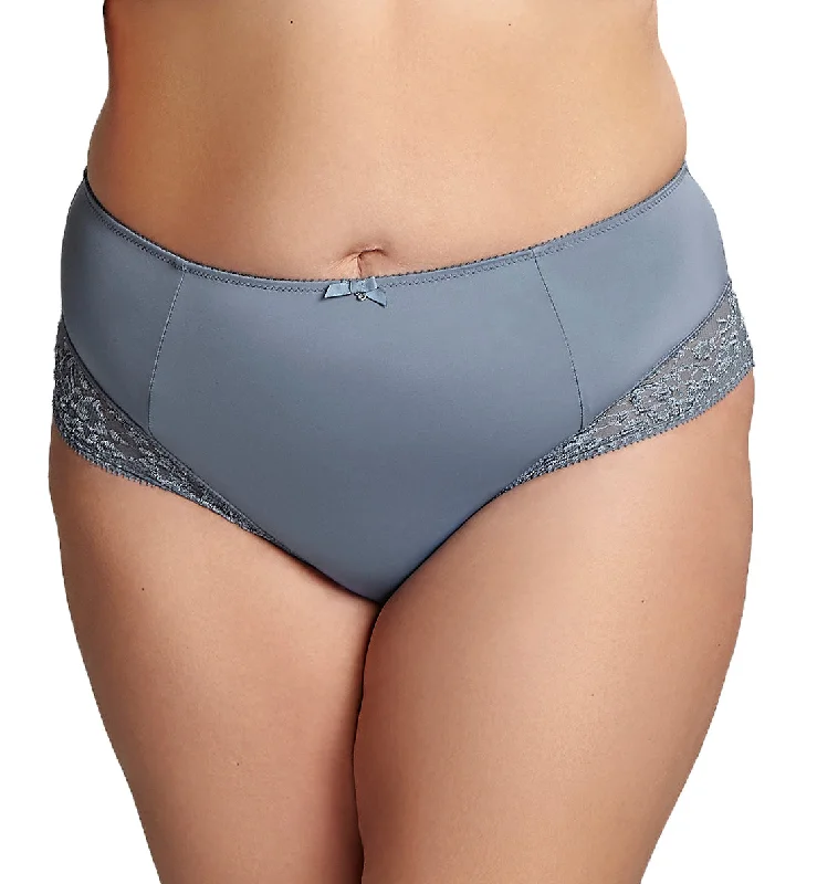 postpartum women bikini briefs for comfortSculptresse by Panache Roxie Highwaist Brief (9582) - Slate Blue