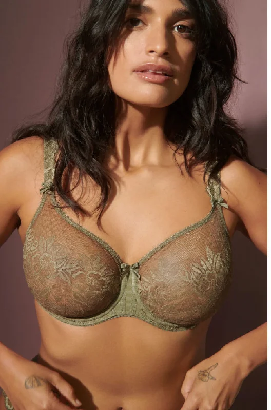 wireless bras for a natural feelMadison UW T-Shirt Bra (Golden Olive)