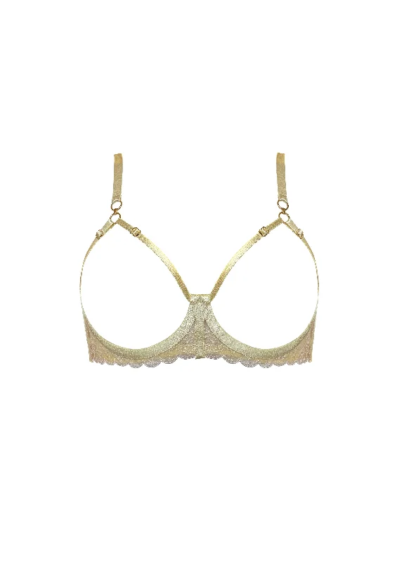 lace balconette bras for a luxurious feelAlta Ouvert Wire Bra