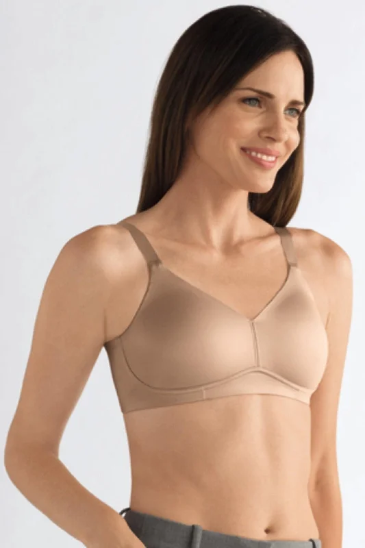 t - shirt bras for a smooth look under clothesAmoena Magdalena Smoothing Mastectomy Bra - Nude