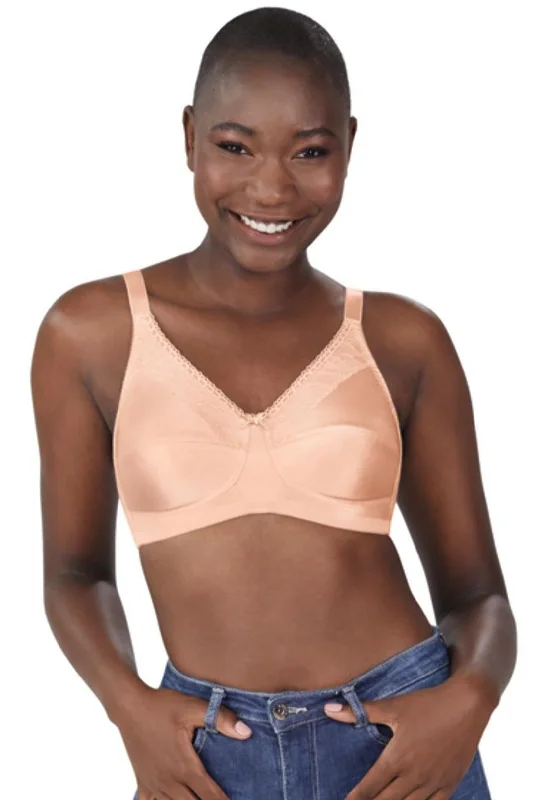 plunge push up bras for a bold lookAmoena Nancy Wire Free  Mastectomy Bra - Blush