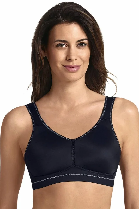 plunge wireless bras for a natural lookAnita Vivana Active Mastectomy Sports Bra - Black