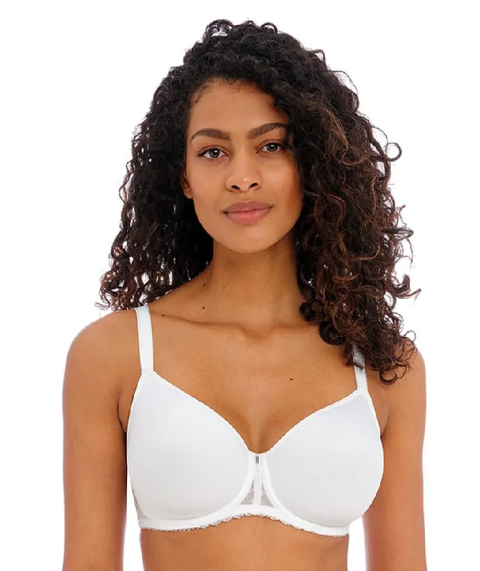 minimizer underwire bras for more controlFreya Signature Underwired Moulded Spacer Bra - White