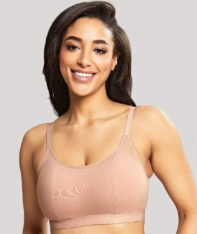 moisture wicking convertible brasPanache Adore Wire-free Lounge Bra - French Rose