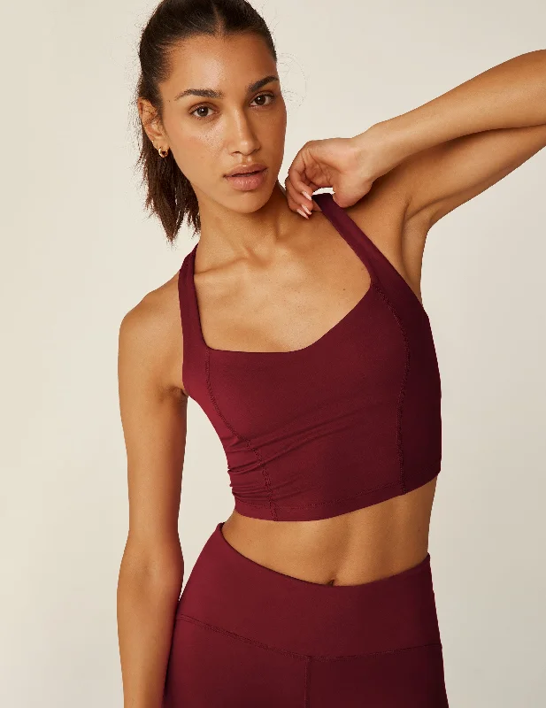 bralette sports bras for light exercisePOWERBEYOND™ Intensity Racerback Cropped Tank