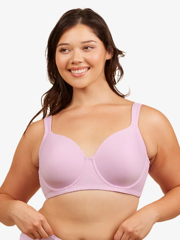 bralette bras for a trendy and comfortable styleThe Brigitte Full Coverage - Padded Underwire T-Shirt Bra