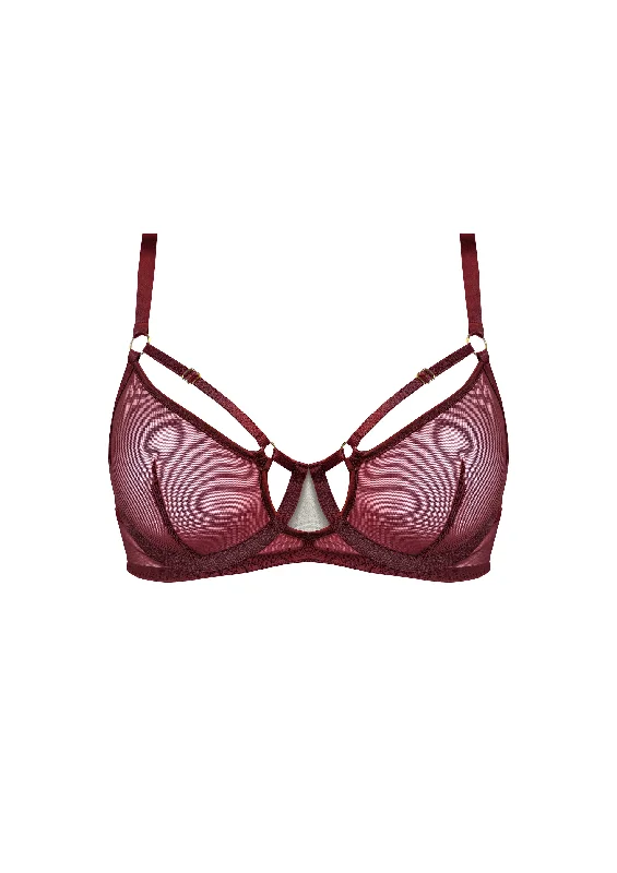 balconette lace bras for a feminine touchThe Essentials Kora Balconette Wire Bra